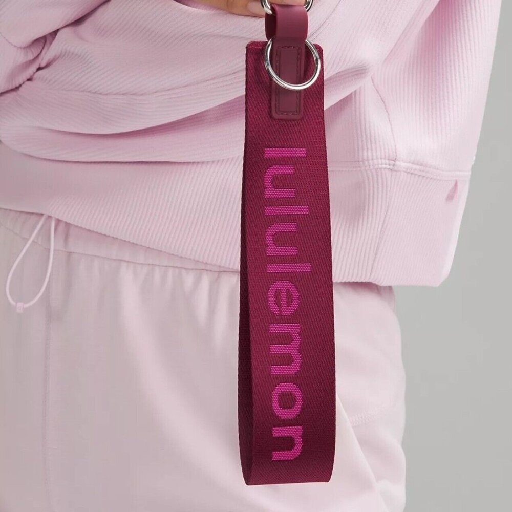 Lululemon Never Lost Keychain